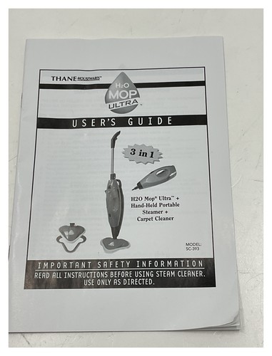 Thane h2o mop ultra - mop, 3-in-1