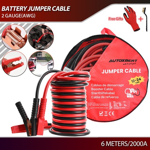 Jumper leads 2000amp heavy - jumper,