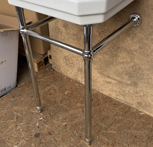 Chrome traditional wash stand - wash,