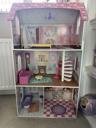 Kidcraft wooden dolls house - wooden,