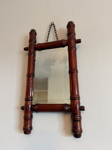 Antique faux bamboo bevel - faux,