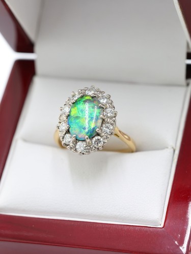 Gold ring australian black - australian,