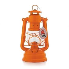 Pastel Orange Feuerhand Hurricane Lantern Storm Lamp Camping Lamp Paraffin Lamp