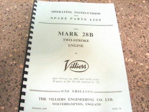 Villiers 28b stationary - villiers,