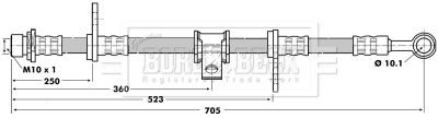 Borg beck brake hydraulic - beck,