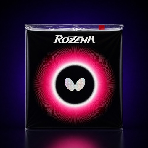 Butterfly rozena rubber 1mm - rubber, 2.1mm
