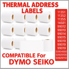 COMPATIBLE LABELWRITER DYMO LABELS For Turbo 330 440 450 4XL 11352 11354 99012