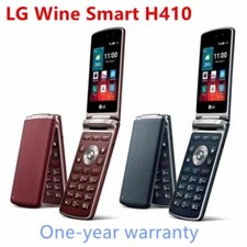 LG Wine Smart H410 Android TouchScreen Big Keyboad 4G LTE Unlocked Flip Phones
