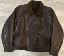 Brown Real Sheepskin Aviator