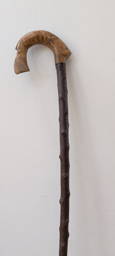 Vintage walking stick carved - walking,