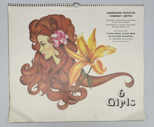 Vintage 1981 pin girls - pin,