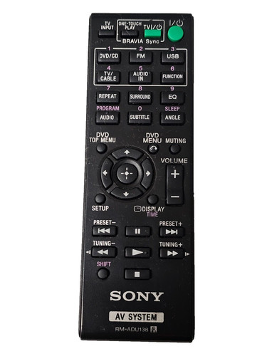 Genuine sony adu138 av - rm-adu138,
