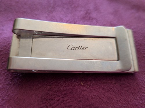 Used cartier money clip - cartier,