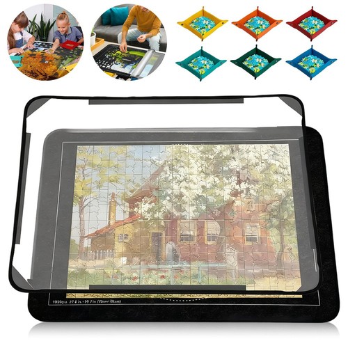 Jigsaw mat puzzle boards - boards, and