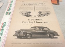 1953 HUMBER SUPER SNIPE