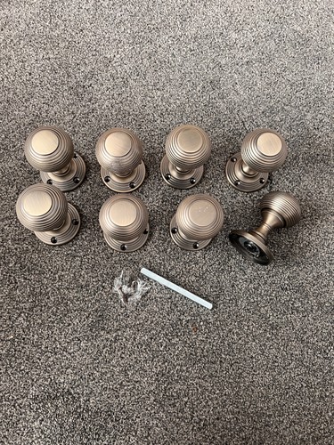Pair matt antique brass - 4,