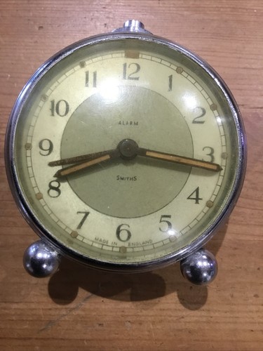 Vintage smiths alarm clock - vintage,