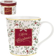 Merry Christmas Mug Fine China