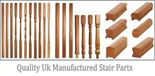 White Oak 41mm Stop Chamfer Stair and Landing Balustrade Kit - UK Manufactured!