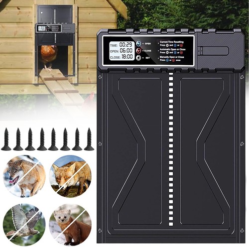 Automatic chicken coop door - coop,