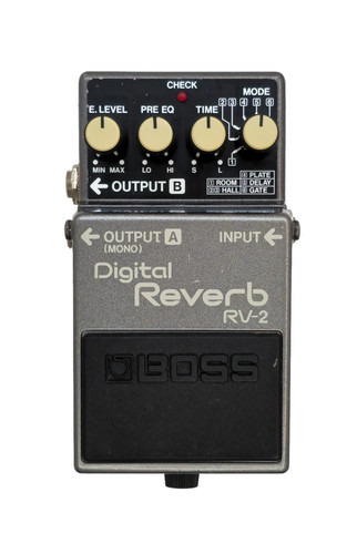 Boss digital reverb - boss, rv-2