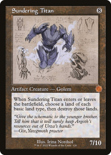 Sundering titan brr 120 - sundering,