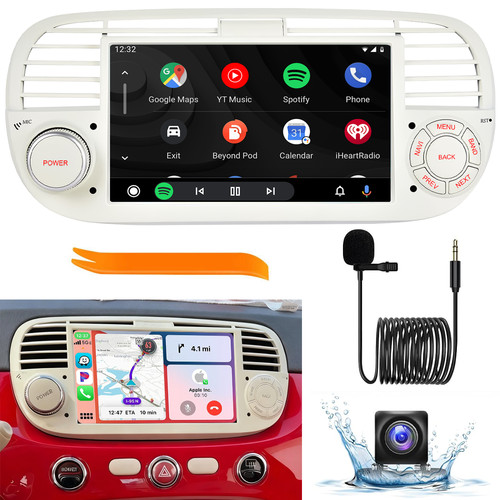 64gb carplay cam for fiat - carplay+cam,