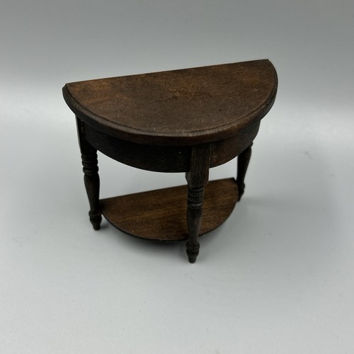 Dolls house vintage - dolls, dark