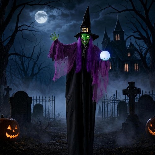 Halloween hanging witch - halloween,