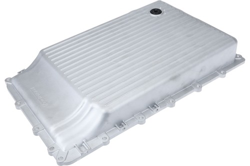 Aluminum transmission oil pan - aluminum,