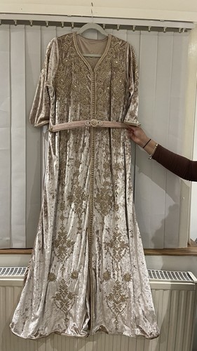 Velvet rose gold moroccan - gold,