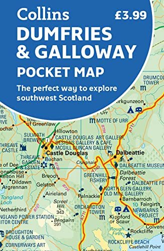 Dumfries galloway pocket map - dumfries,