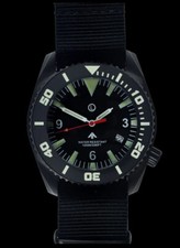 801013 MWC "Depthmaster" 1000m WR Military Divers Watch 100AT/12/PVD/QZ/ST