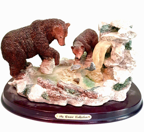 Vintage brown bear figurine - vintage,