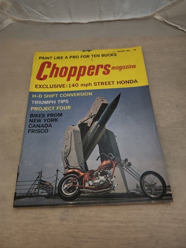 1973 choppers magazine - *,