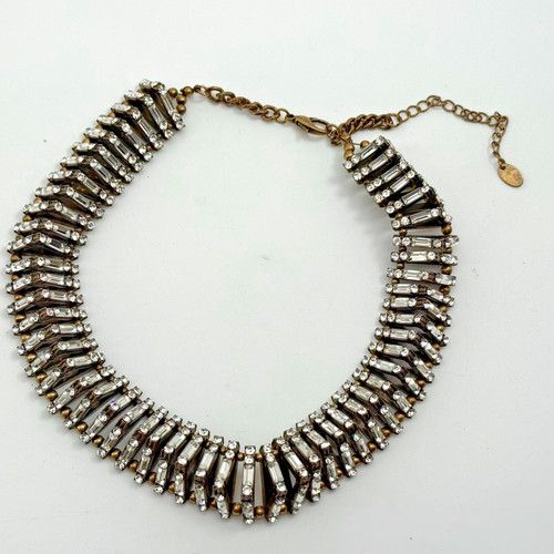 Necklace zara rhinestone - necklace,