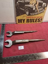 2 Vintage Snail Brand 11/16" W