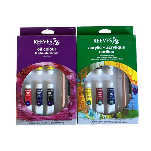 Reeves oil acrylic colour - acrylic,