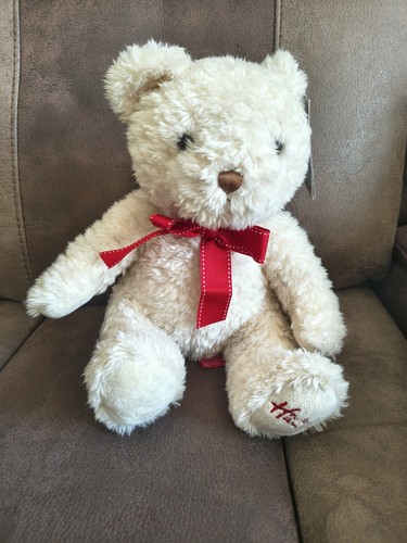Hamleys cream teddy bear with - cream,