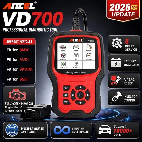Ancel vd700 all system - vd700,