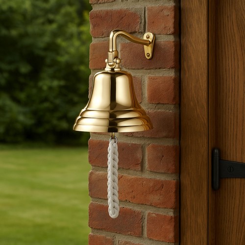 Brass wall mounted bell last - bell,