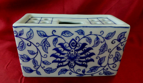 Vintage blue white porcelain - vintage,
