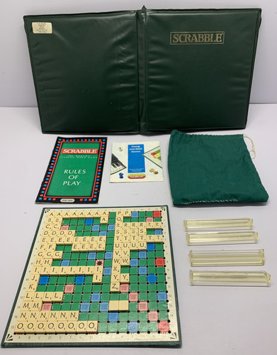 Vintage travel scrabble - vintage,