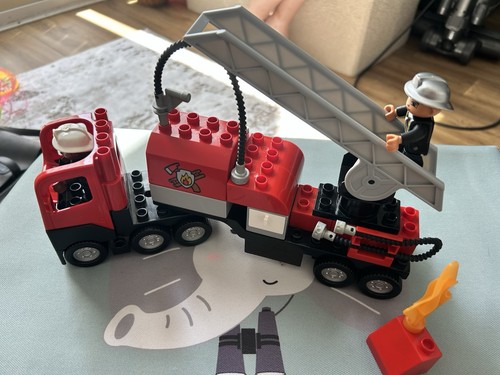 Lego duplo fire truck - lego,