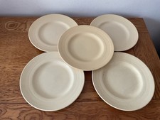 5 x vintage woods ware jasmine