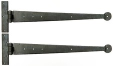 Pair 18" / 47cm Black Wrought