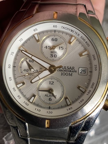 Pulsar ym62 x161 men wrist - pulsar, ym62-x161