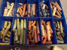 Used soft Pastels including Rembrandt/Derwent/Rowney