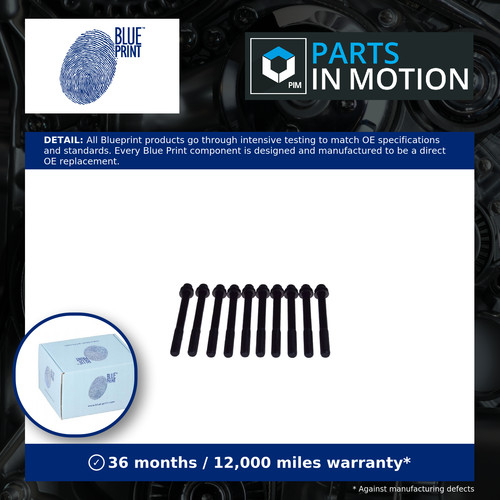 Cylinder head bolts fits - bolts,
