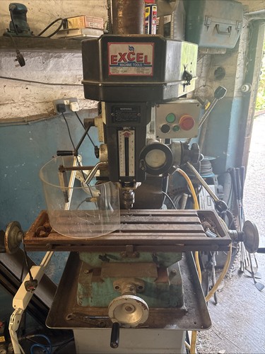 Excel pillar drill and milling - excel,